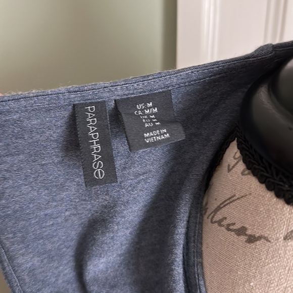 Paraphrase Blue Midi Tank Dress - Picture 8 of 9